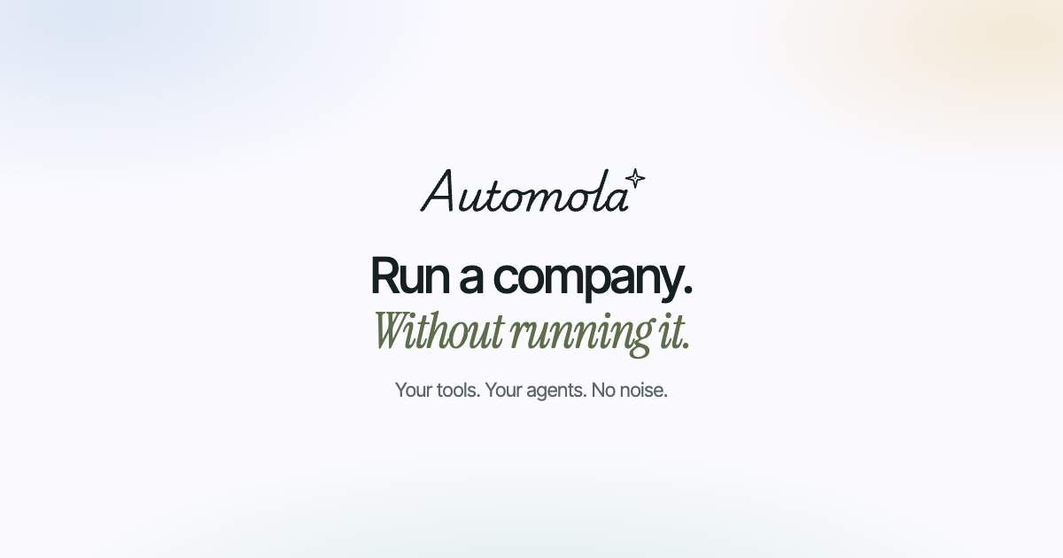Automola brand card
